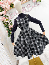 Load image into Gallery viewer, Britney Pinafore Dress Bloombellamoda