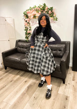 Load image into Gallery viewer, Britney Pinafore Dress Bloombellamoda