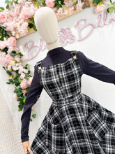 Load image into Gallery viewer, Britney Pinafore Dress Bloombellamoda