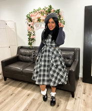 Load image into Gallery viewer, Britney Pinafore Dress Bloombellamoda