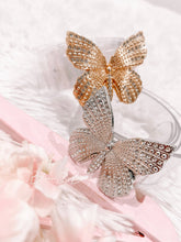 Load image into Gallery viewer, Embellished Butterfly Clear Belt Bloombellamoda