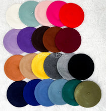 Load image into Gallery viewer, Le amore beret (33 colors) Accessories Bloombellamoda