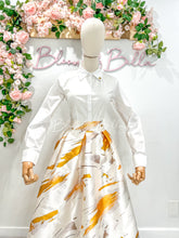 Load image into Gallery viewer, Long sleeve button down blouse Bloombellamoda