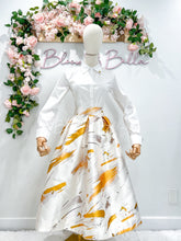 Load image into Gallery viewer, Long sleeve button down blouse Bloombellamoda