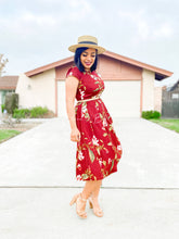 Load image into Gallery viewer, The Cynthia RED Dresses Bloombellamoda