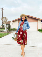 Load image into Gallery viewer, The Cynthia RED Dresses Bloombellamoda