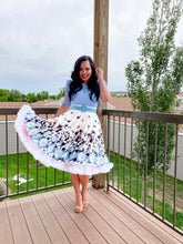 Load image into Gallery viewer, 1950s Ruffled Petticoat Crinoline Dresses Bloombellamoda