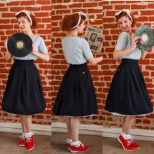 Load image into Gallery viewer, 1950s Ruffled Petticoat Crinoline Dresses Bloombellamoda