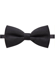 Basic Bow tie Accessories Bloombellamoda Black 