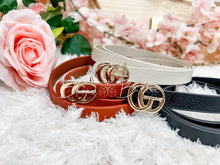 Load image into Gallery viewer, Basic skinny belt set Accessories Bloombellamoda 