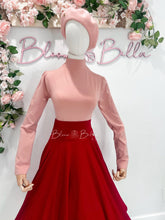 Load image into Gallery viewer, Basic vintage skirt High waisted Bloombellamoda 