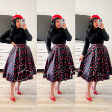 Cargar imagen en el visor de la galería, Be that woman skirt Cherry Bloombellamoda 