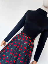 Load image into Gallery viewer, Be that woman skirt Cherry MEDIUM Bloombellamoda 