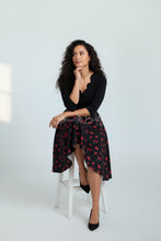 Load image into Gallery viewer, Be that woman skirt Cherry MED/LARGE Bloombellamoda 