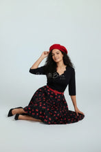 Load image into Gallery viewer, Be that woman skirt Cherry MED/LARGE Bloombellamoda 