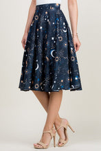 Load image into Gallery viewer, Be that woman skirt Milky Way galaxy Skirts Bloombellamoda 