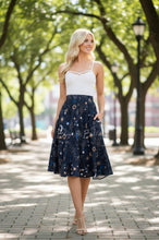Load image into Gallery viewer, Be that woman skirt Milky Way galaxy Skirts Bloombellamoda 