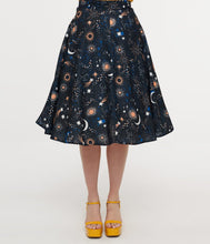 Load image into Gallery viewer, Be that woman skirt Milky Way galaxy Skirts Bloombellamoda 