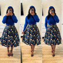 Load image into Gallery viewer, Be that woman skirt PLANETS Bloombellamoda 