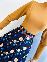 Load image into Gallery viewer, Be that woman skirt PLANETS Bloombellamoda 