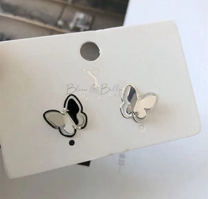 Butterfly silver earring Bloombellamoda 