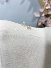 Load image into Gallery viewer, Butterfly tiny dainty earrings A Bloombellamoda 