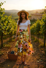 Cargar imagen en el visor de la galería, Circle skirt Bloombellamoda 