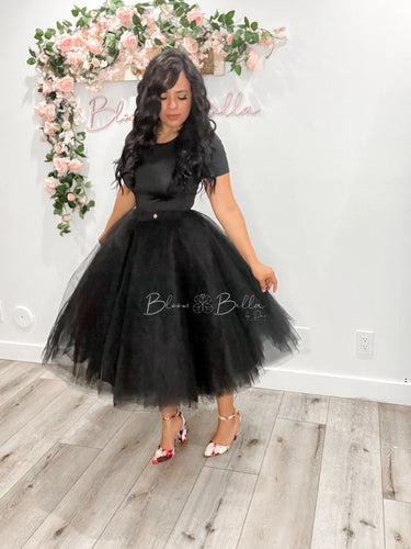 Classic full tulle skirt (6 colors) Bloombellamoda 