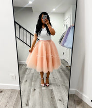 Cargar imagen en el visor de la galería, Classic full tulle skirt (6 colors) SMALL Bloombellamoda 