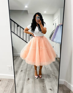 Classic full tulle skirt (6 colors) SMALL Bloombellamoda 