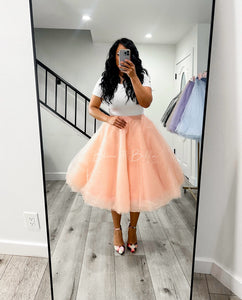 Classic full tulle skirt (6 colors) SMALL Bloombellamoda 