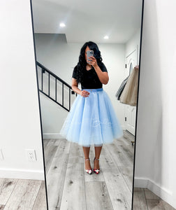 Classic full tulle skirt (6 colors) SMALL Bloombellamoda 