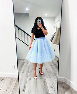 Classic full tulle skirt (6 colors) SMALL Bloombellamoda 