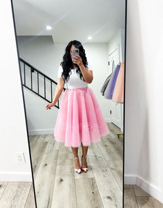 Classic full tulle skirt (6 colors) SMALL Bloombellamoda 