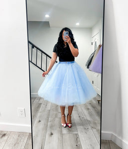 Classic full tulle skirt (6 colors) SMALL Bloombellamoda 