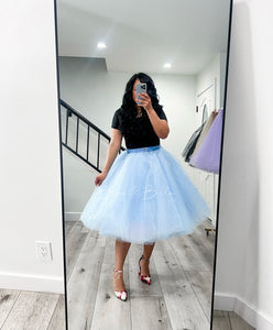 Classic full tulle skirt (6 colors) SMALL Bloombellamoda 