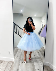 Classic full tulle skirt (6 colors) SMALL Bloombellamoda 