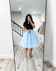 Classic full tulle skirt (6 colors) SMALL Bloombellamoda 