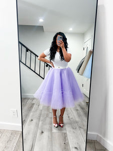 Classic full tulle skirt (6 colors) SMALL Bloombellamoda 