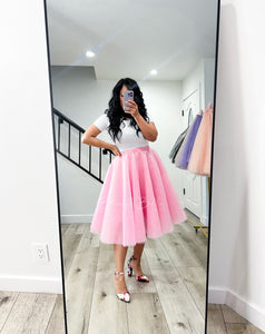 Classic full tulle skirt (6 colors) SMALL Bloombellamoda 