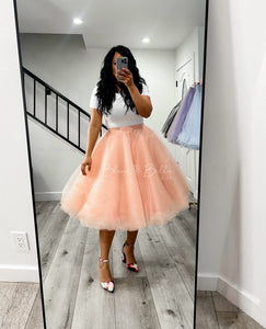 Classic full tulle skirt (6 colors) SMALL Bloombellamoda 