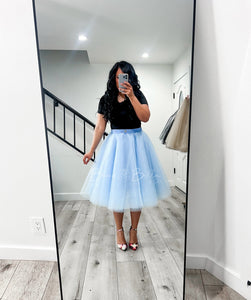 Classic full tulle skirt (6 colors) SMALL Bloombellamoda 