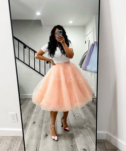 Classic full tulle skirt (6 colors) SMALL Bloombellamoda 