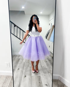 Classic full tulle skirt (6 colors) SMALL Bloombellamoda 