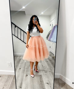 Classic full tulle skirt (6 colors) SMALL Bloombellamoda 