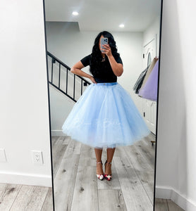 Classic full tulle skirt (6 colors) SMALL Bloombellamoda 