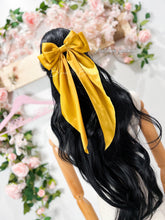Load image into Gallery viewer, Coquette hair bow clip (13 colors) Bloombellamoda 