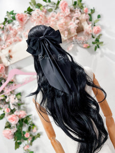 Coquette hair bow clip (13 colors) Bloombellamoda 