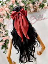 Load image into Gallery viewer, Coquette hair bow clip (27 colors) Bloombellamoda 