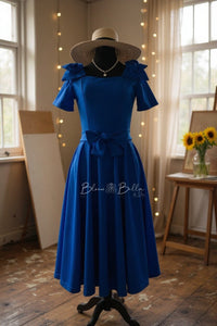 Coquette ROYAL BLUE SMALL TO XL Bloombellamoda 